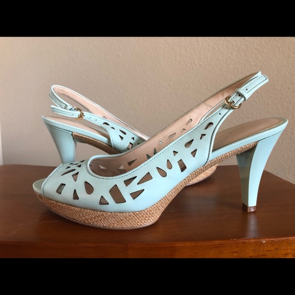 Nine West Mint Heels - Picture 1 of 3